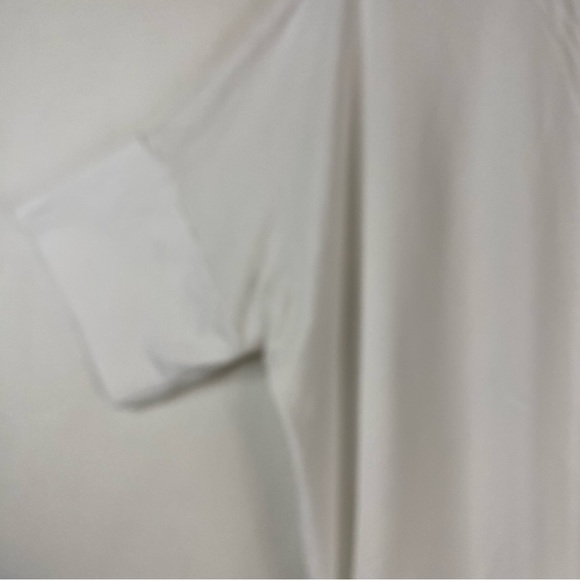 GIBSON LATIMER Crew Neck Loose Short Sleeve Tee White Lightweight Size Large - Picture 10 of 15